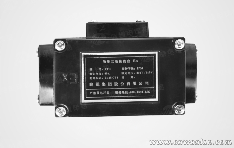 FTH防爆三通接线盒 伴热带T型接线盒