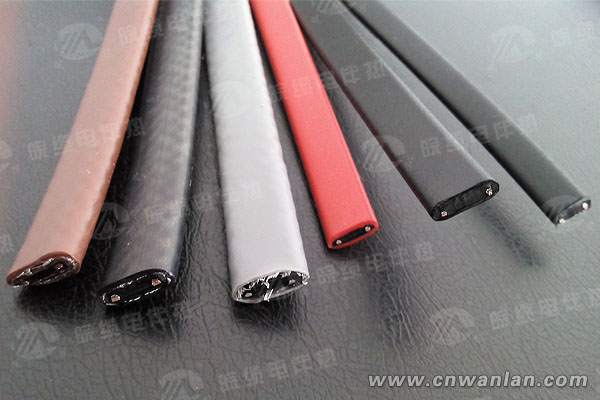 技术革新后的自限温电伴热带样品